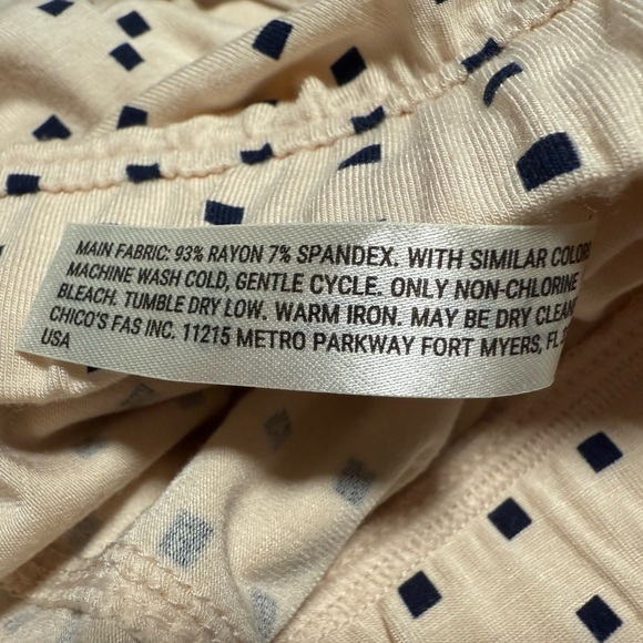 Soma Bundle of 2 Floral and Polka Dot Pajama Pants Size Large Lounge Comfy Light - Picture 6 of 12